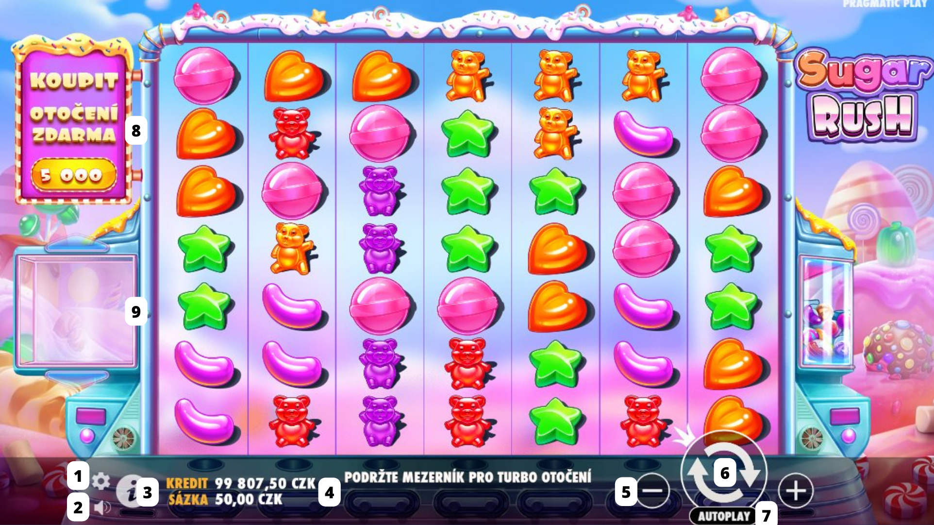 Sugar Rush online automat