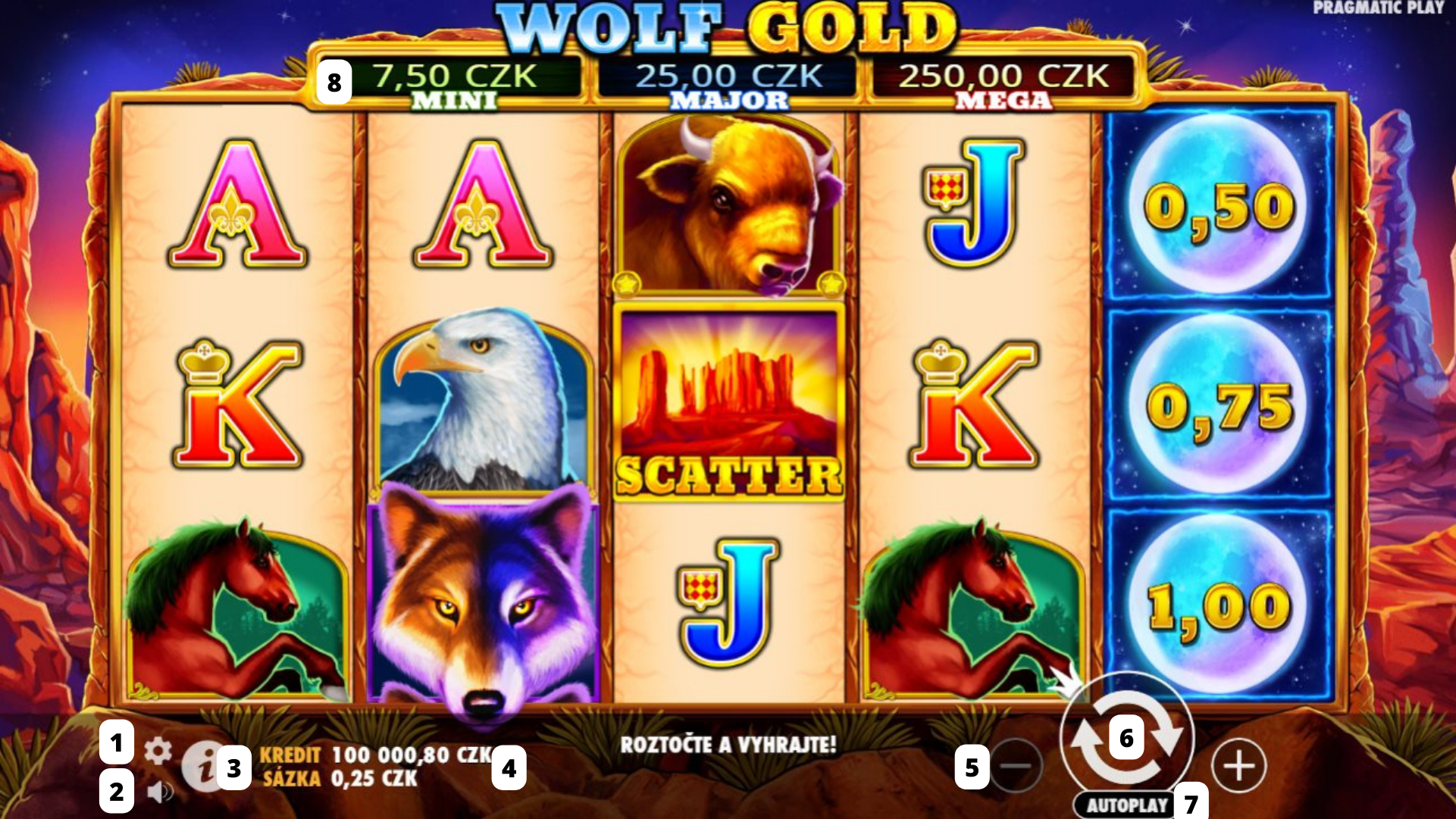 Wolf Gold online automat