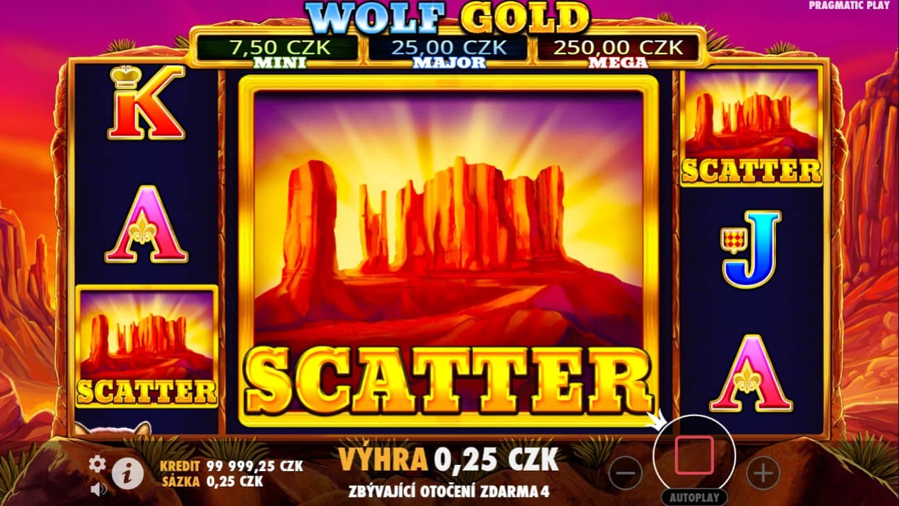 Wolf Gold online automat Freespiny