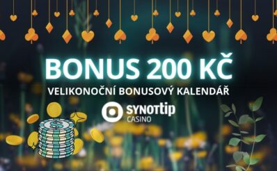 Bonus 200 Kč za vklad v kalendáři Synottip