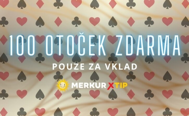 100 free spinů v casinu MerkurXtip