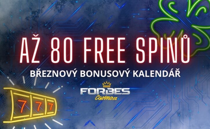 Free spiny v bonusovém kalendáři Forbes Casina