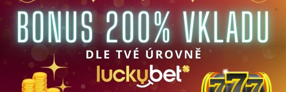 Bonus 200% ke vkladu u LuckyBetu
