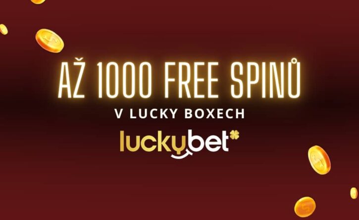 1000 free spinů u Luckybet