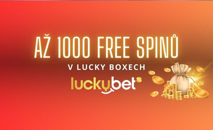 Získej až 1000 spinů u Luckybet!