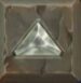 Symbol Bílý trojúhelník automatu Gem Rocks od Yggdrasil