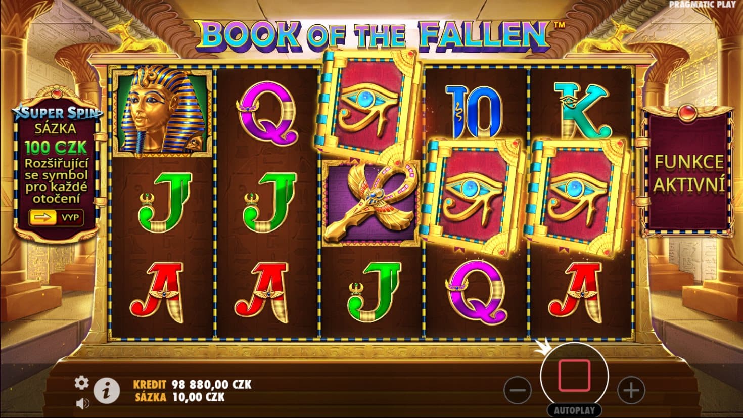 Book of the Fallen online automat Scatter