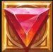 Symbol Červený drahokam automatu Dwarf Mine od Yggdrasil