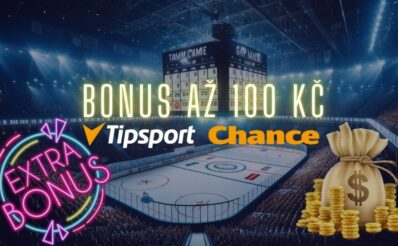 Přijď si vyzvednout bonus 100 kč od tipsportu a Chance!