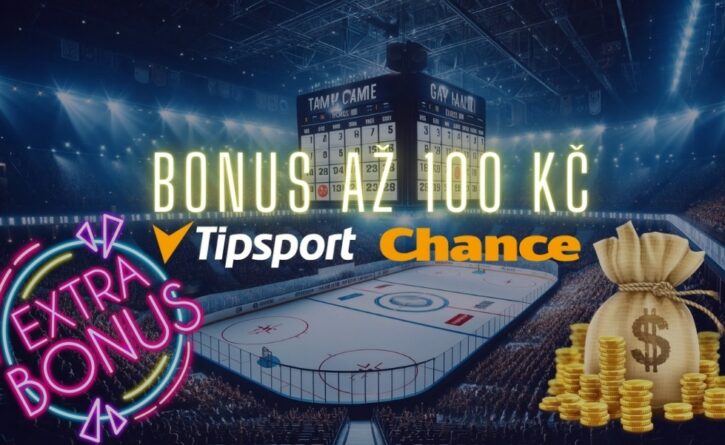 Přijď si vyzvednout bonus 100 kč od tipsportu a Chance!