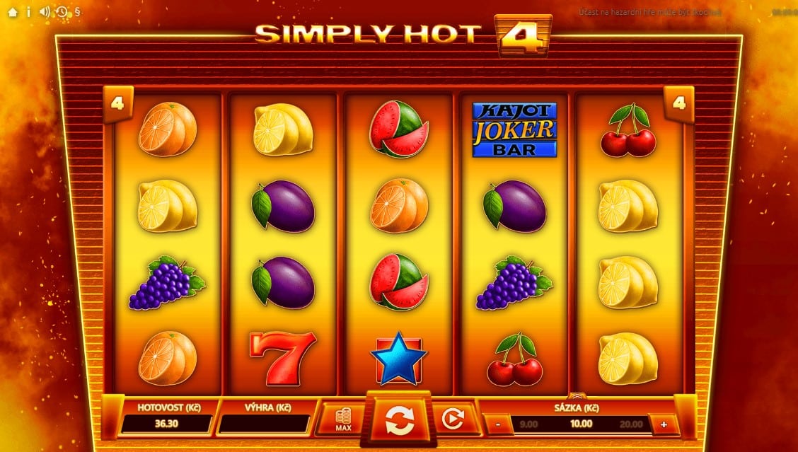 Simply Hot 4 automat