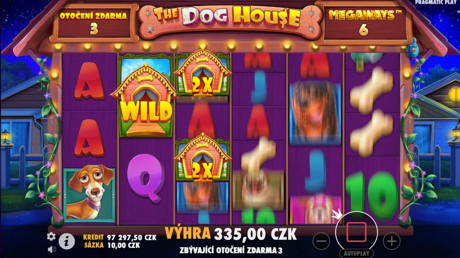 The Dog House Megaways online automat Sticky Wilds