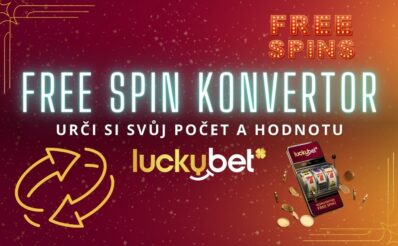 Konvertor free spinů u LuckyBetu