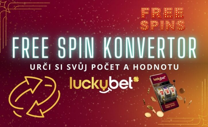 Konvertor free spinů u LuckyBetu
