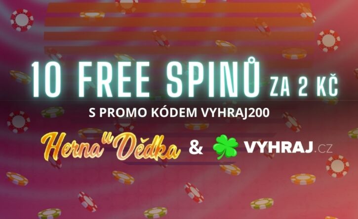 Užij si exkluzivní free spiny u Dědka