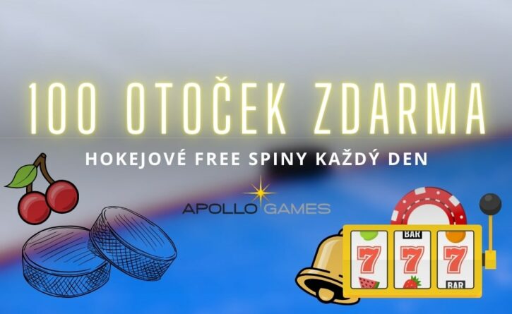 Hokejové free spiny u Apolla