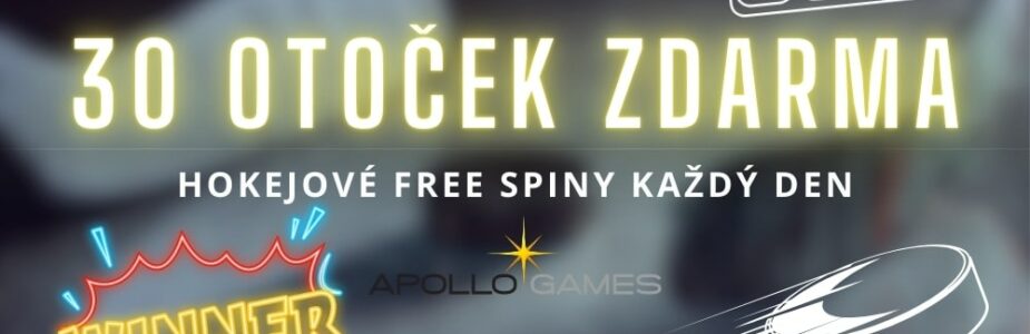 Hokejové free spiny každý den na Apollo Games