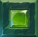 Symbol Zelený čtverec automatu Gem Rocks od Yggdrasil