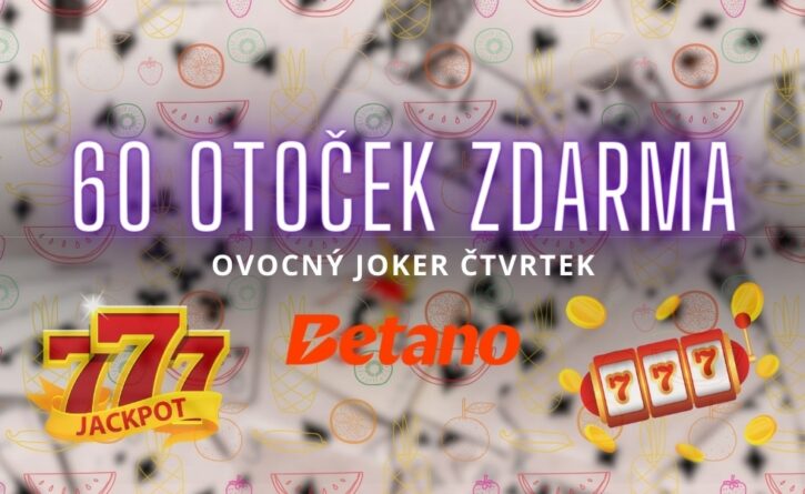 Zahraj si dnes o 60 free spinů na Fruit Joker 2!