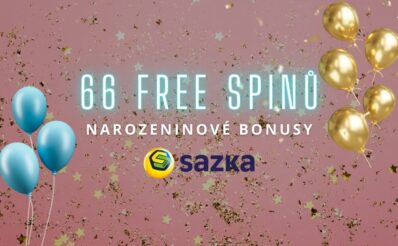 66 free spinů za hubičku od Sazky!