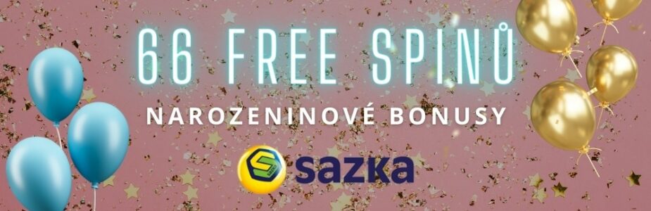 66 free spinů za hubičku od Sazky!