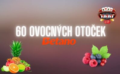 60 ovocných otoček Betano