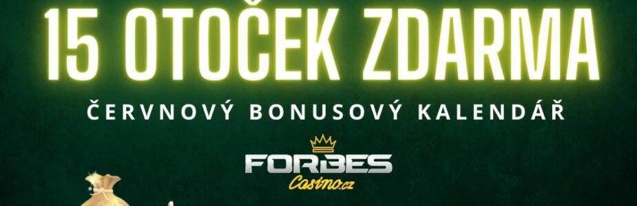 15 otoček zdarma od Forbes casina