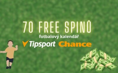 70 free spinů od Tipsport a Chance