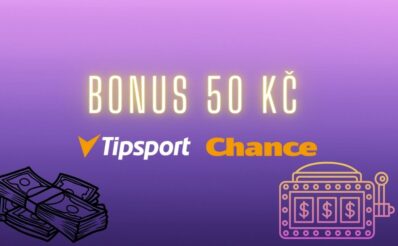 Bonus 50 Kč od Tipsportu a Chance