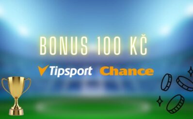 bonus 100 Kč od Tipsportu a Chance
