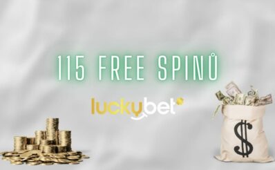 115 free spinů od LuckyBetu
