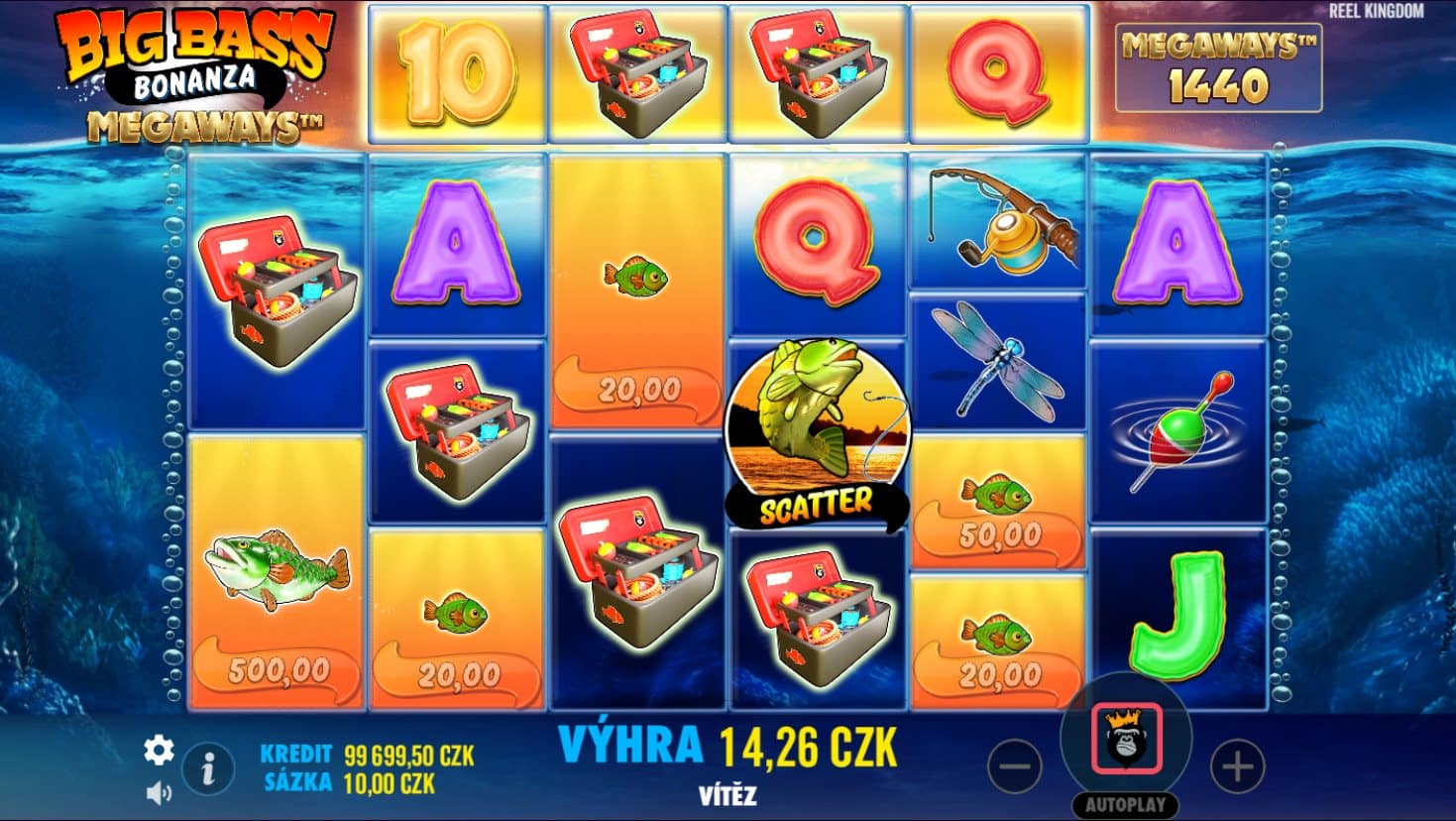 Big Bass Bonanza Megaways online automat Mystery win