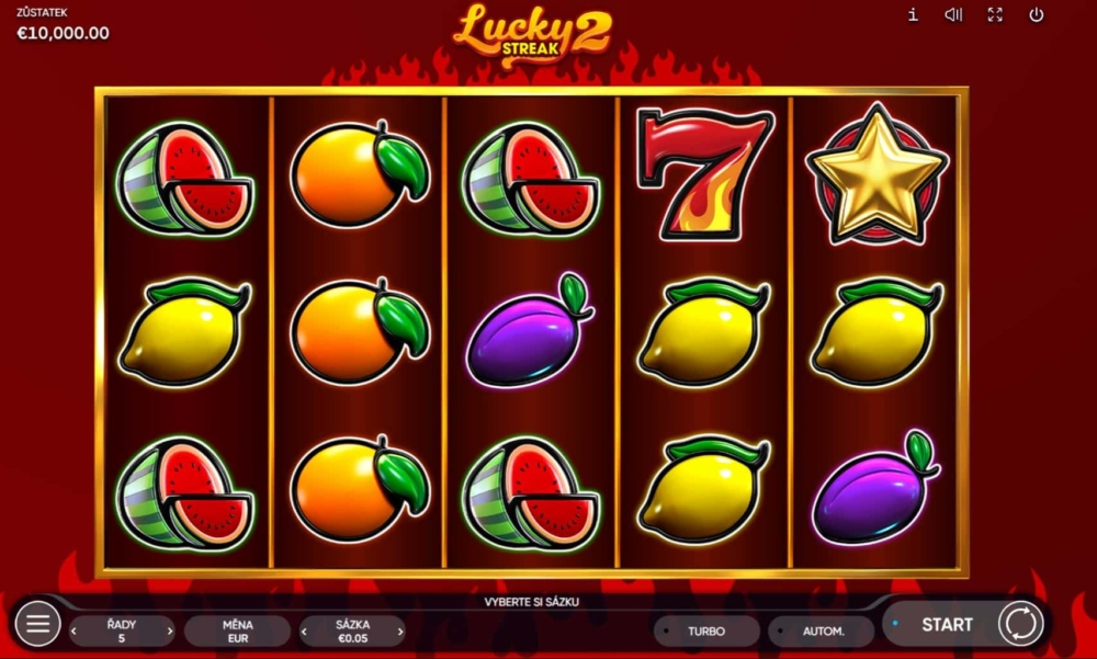 Online herní automat Lucky Streak 2