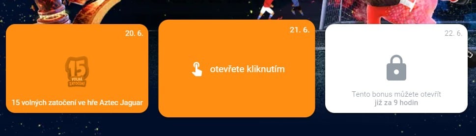 Vyzvednout otočky u Tipsportu a Chance