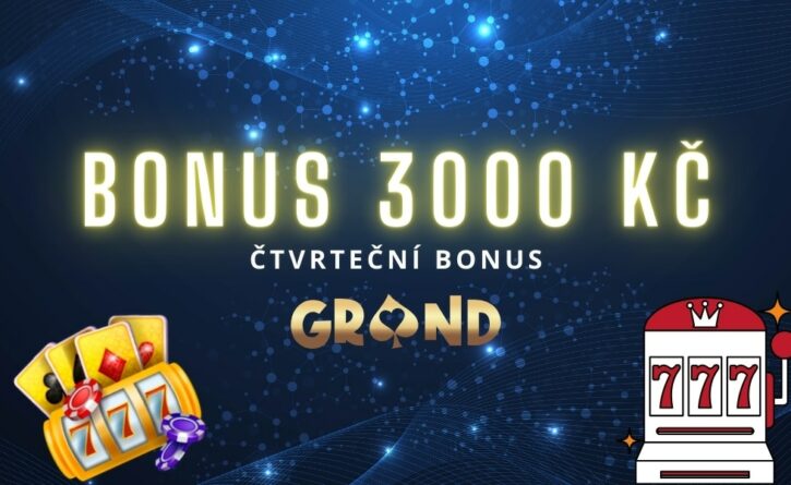 Získej až 3000 Kč ve free spinech od Grandwin casina!