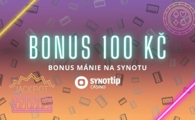 Užij si bonus 100 Kč u Synottipu