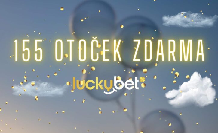 155 free spinů od LuckyBetu