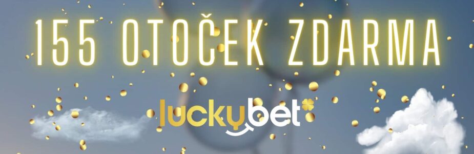 155 free spinů od LuckyBetu