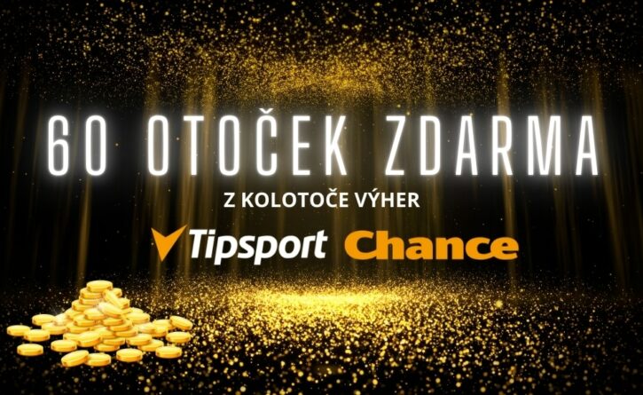 60 otoček zdarma od Tipsportu a Chance