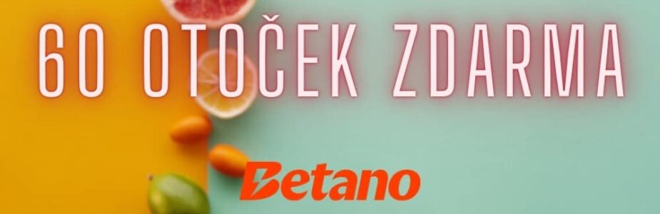 60 free spinů od Betana