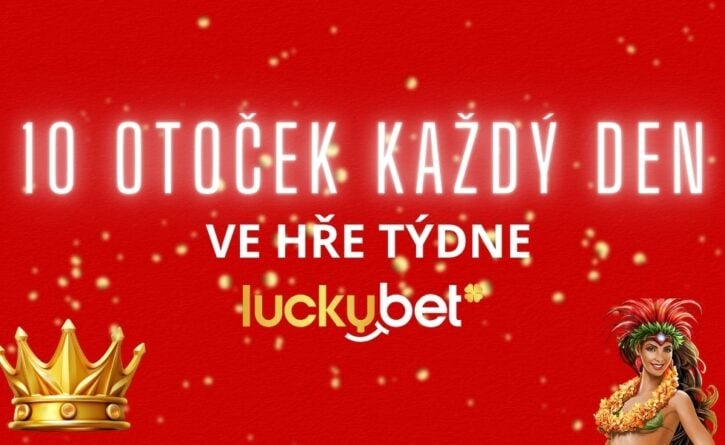 10 free spinů od LuckyBetu