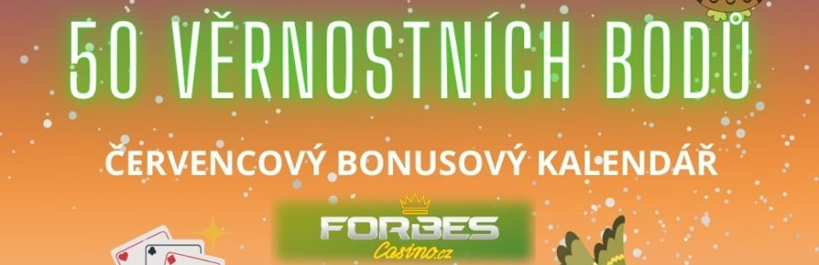 Ulov si 50 věrnostních bodů od Forbesu