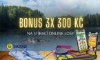 Osvěžující bonus 3x 300 na stírací losy u Sazky