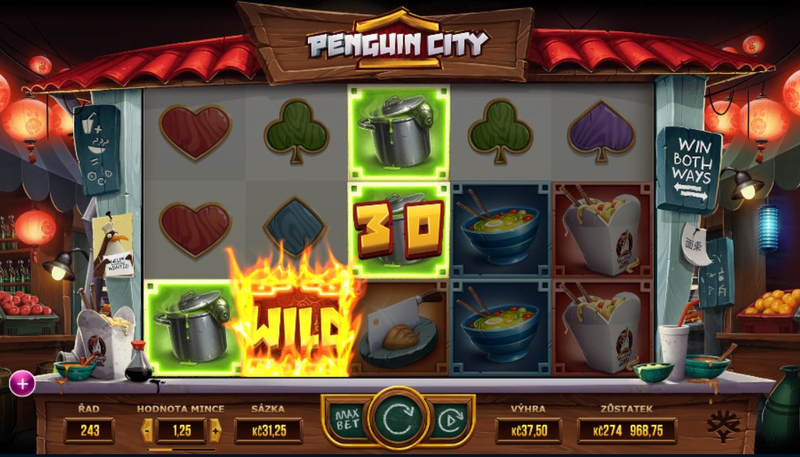 Téma a symboly Penguin City