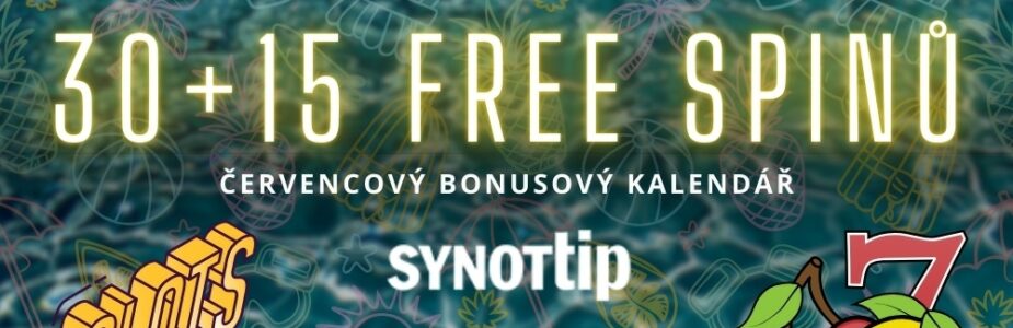 Užij si dvojitou dávku free spinů u Synottipu