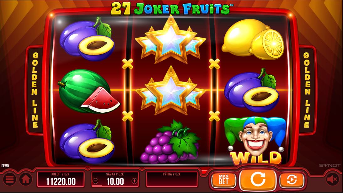 27 Joker Fruits od Synot Games