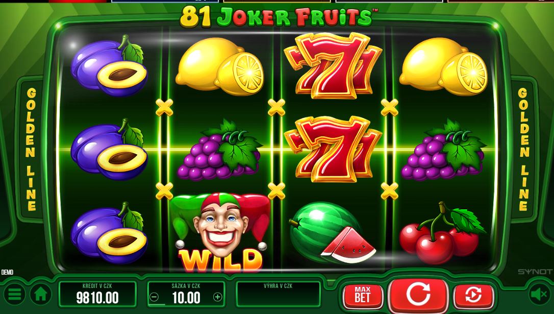 81 Joker Fruits od SYNOT Games