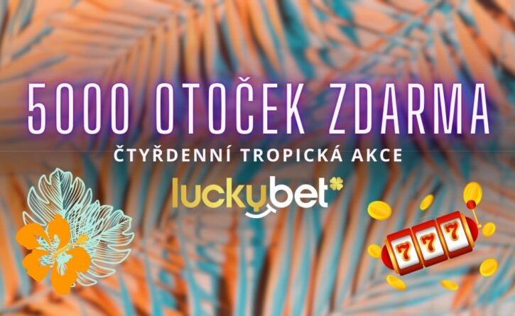 Užij si tropické free spiny s LuckyBetem