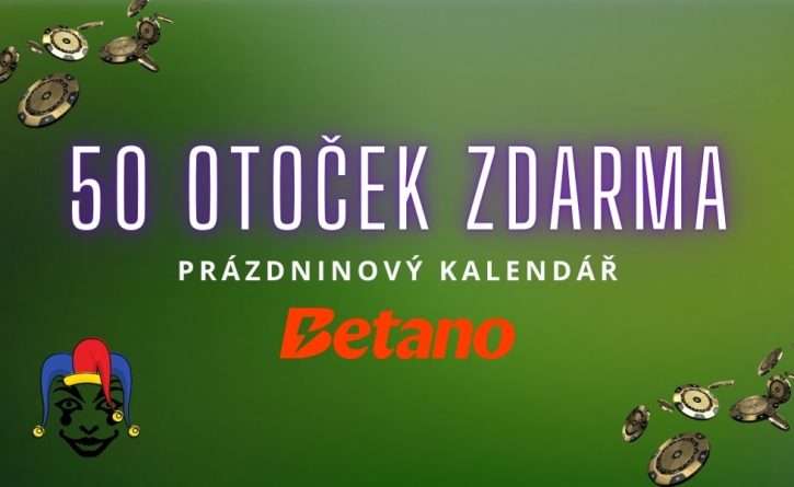 Získej dnes 50 free spinů od Betana!