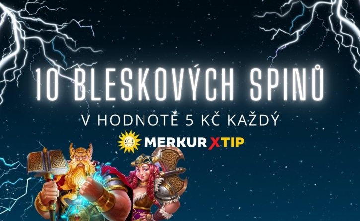 Získej bleskové spiny u Merkur!